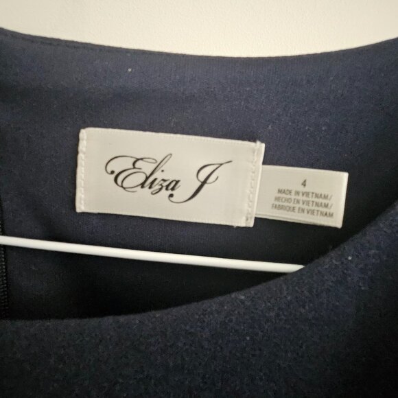 Robe de cocktail élegante à manches bouffrantes elisa j - Picture 5 of 8
